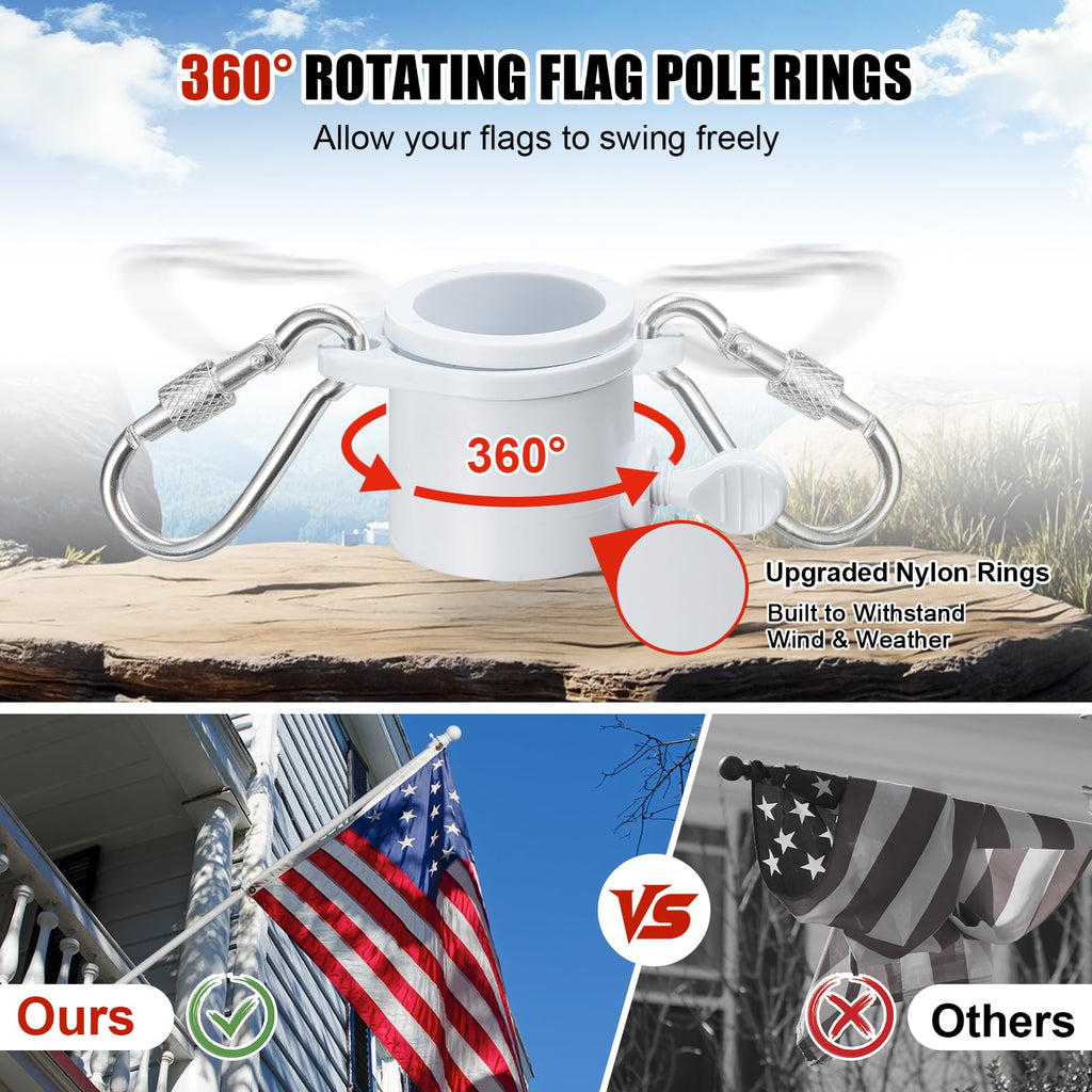 5ft Heavy Duty Stainless Steel Flag Pole F1928