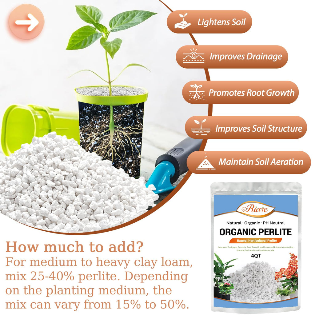 4QT Organic Horticultural Perlite Soil Amendment F470