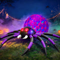 6 FT Inflatable Spider Outdoor Decoration with LED Lights Y430113