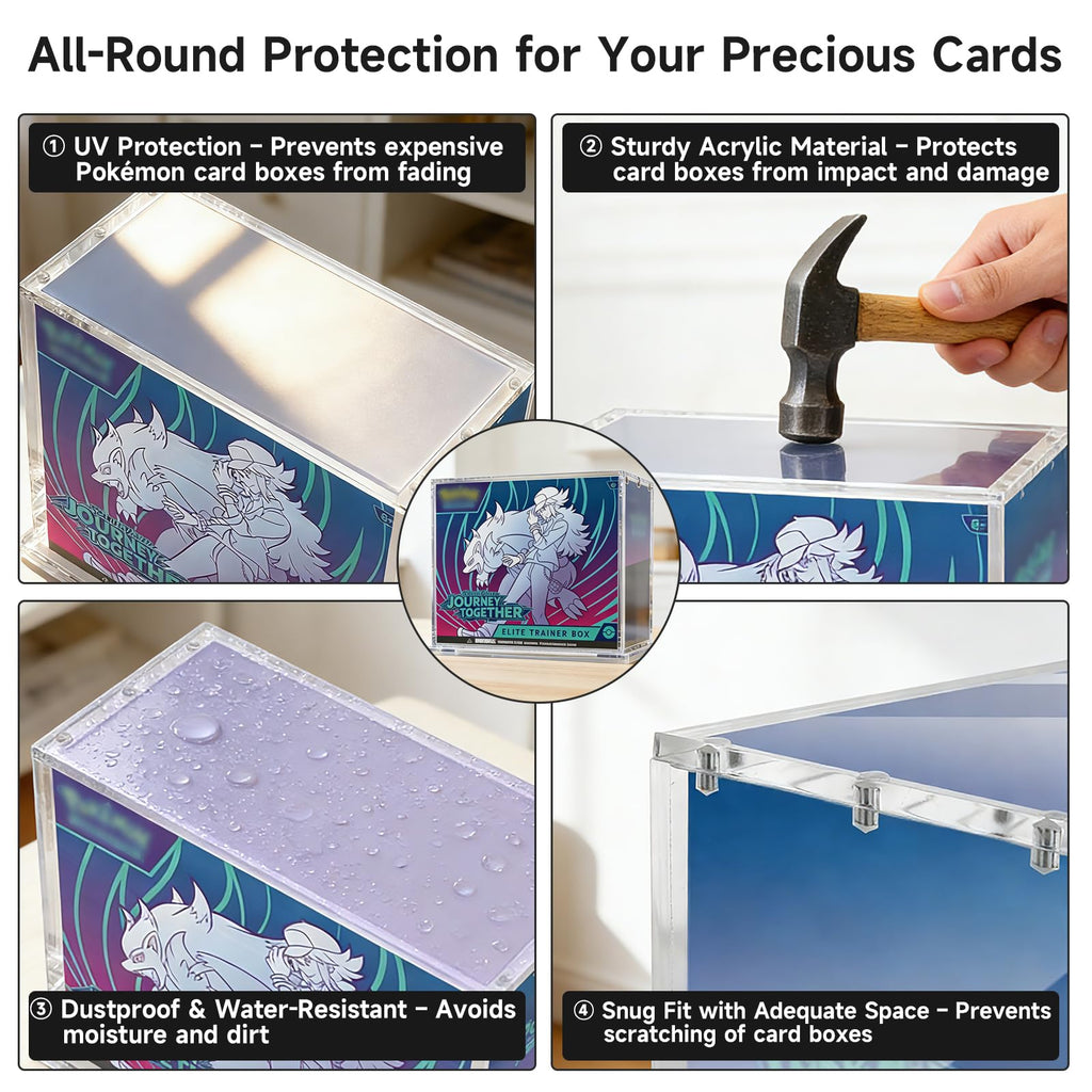 Acrylic Display Case with Locking Lid H331