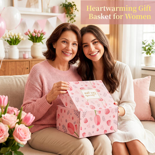 15 Pcs Pink Gift Basket R500