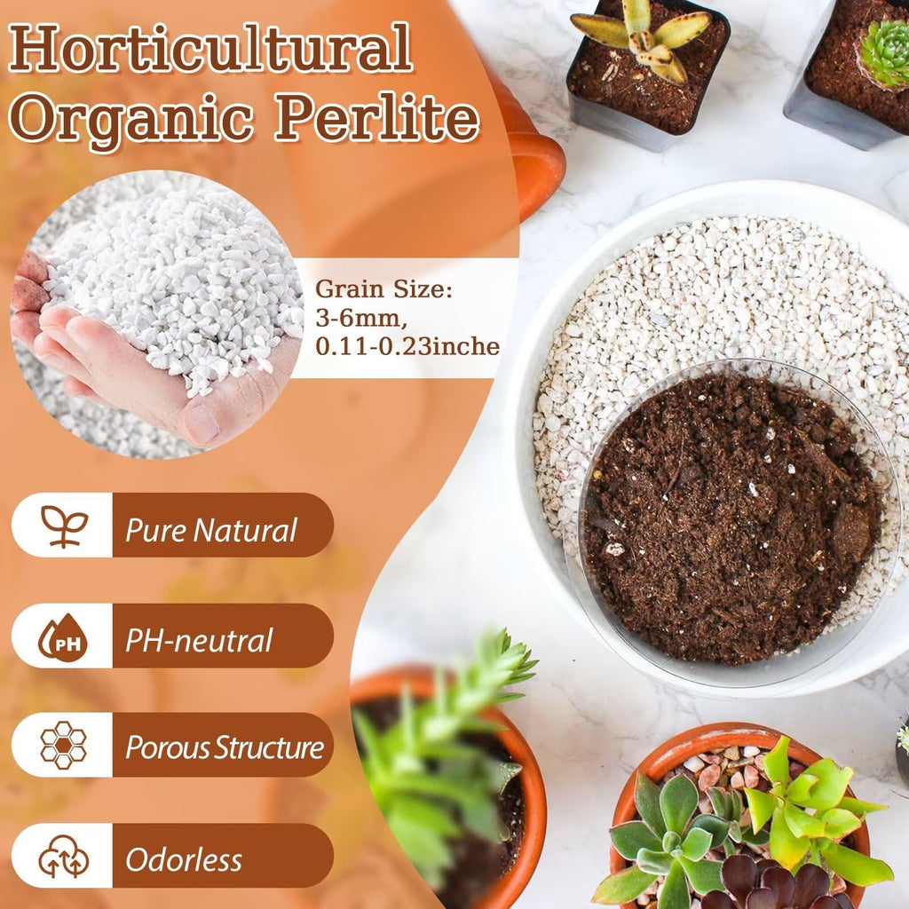 4QT Organic Horticultural Perlite Soil Amendment F470