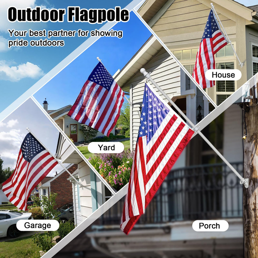 5ft Heavy Duty Stainless Steel Flag Pole F1928