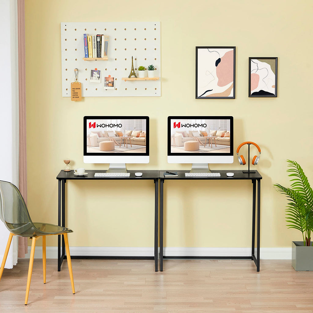 Black Folding Desk U9174