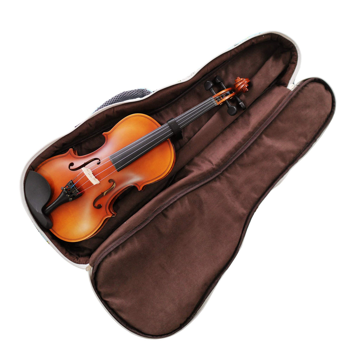 15mm Padded Cartoon Panda Violin Bag N80778