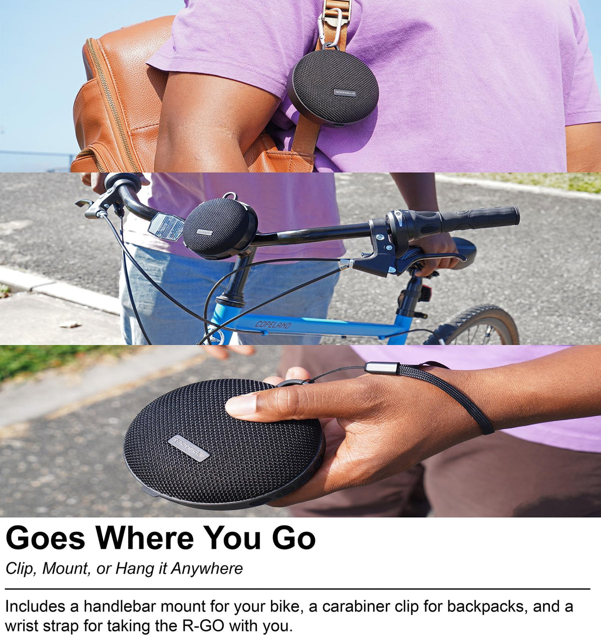 Waterproof Portable Bluetooth Speaker 2-Pack P4592