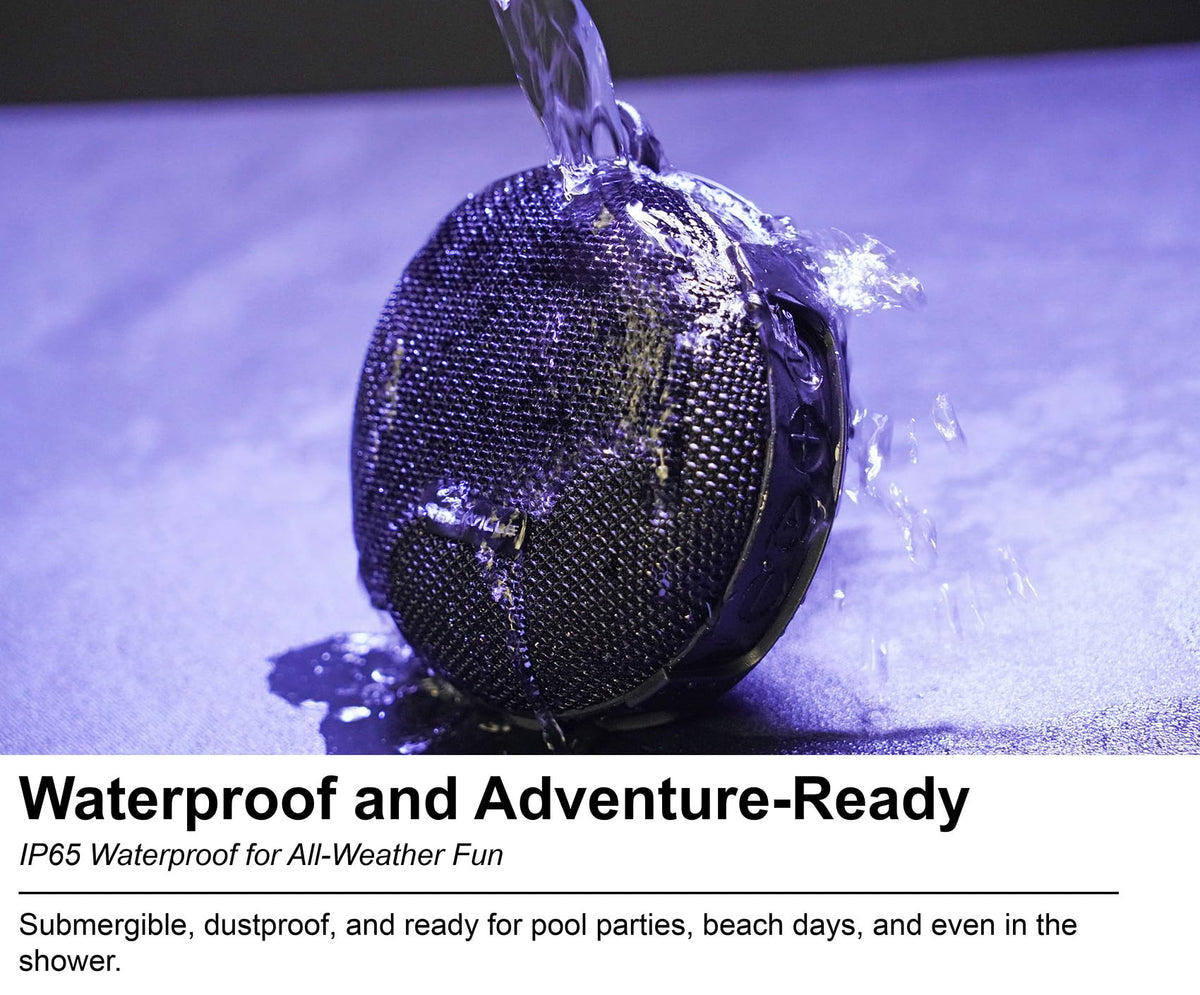 Waterproof Portable Bluetooth Speaker 2-Pack P4592