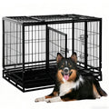 48 inch XXL Heavy Duty Dog Kennel with Wheels A5792