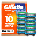5-Blade Razor Blade Refills with Precision Trimmer, 10 Count T1815