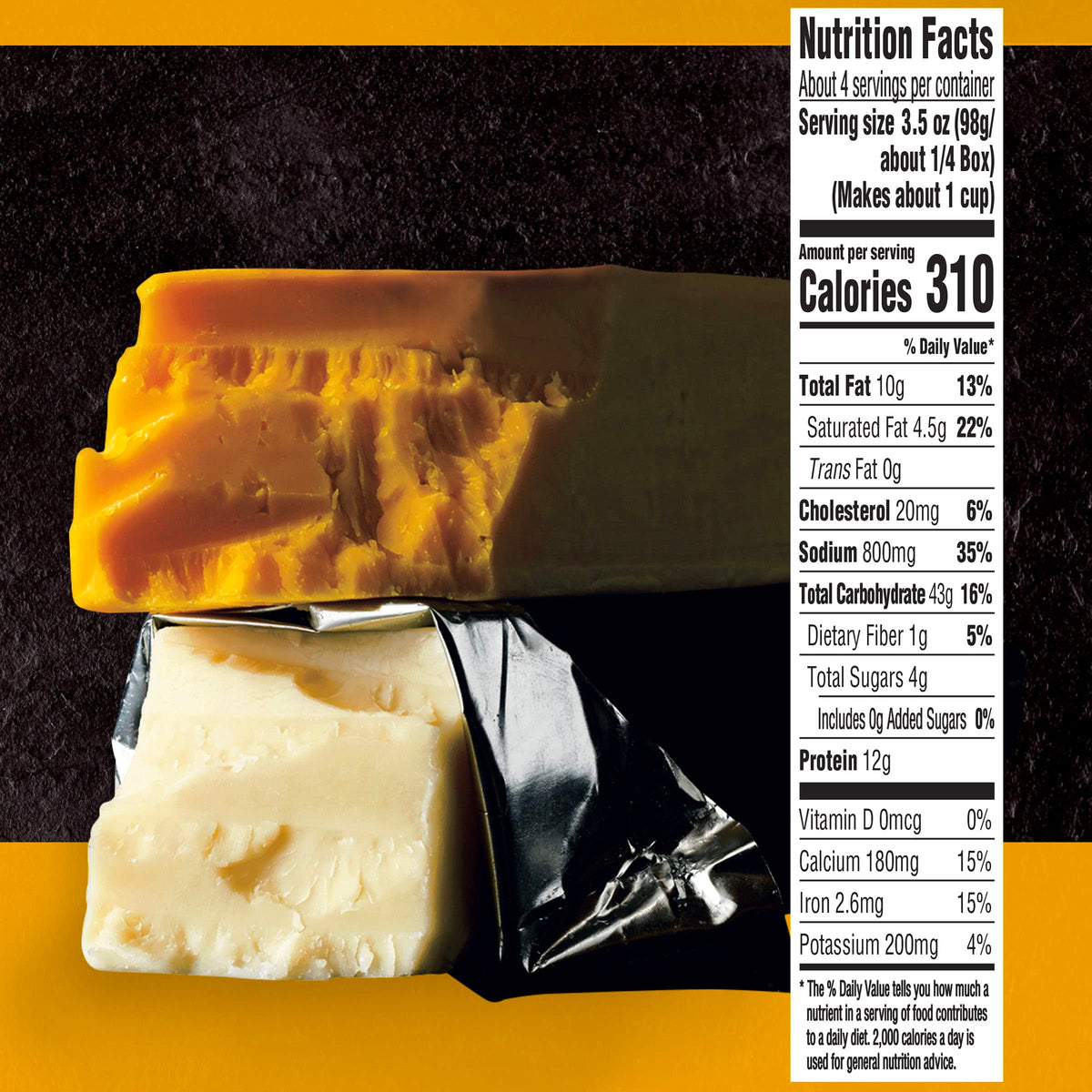 Sharp Cheddar Macaroni & Cheese Dinner 3 ct C531325
