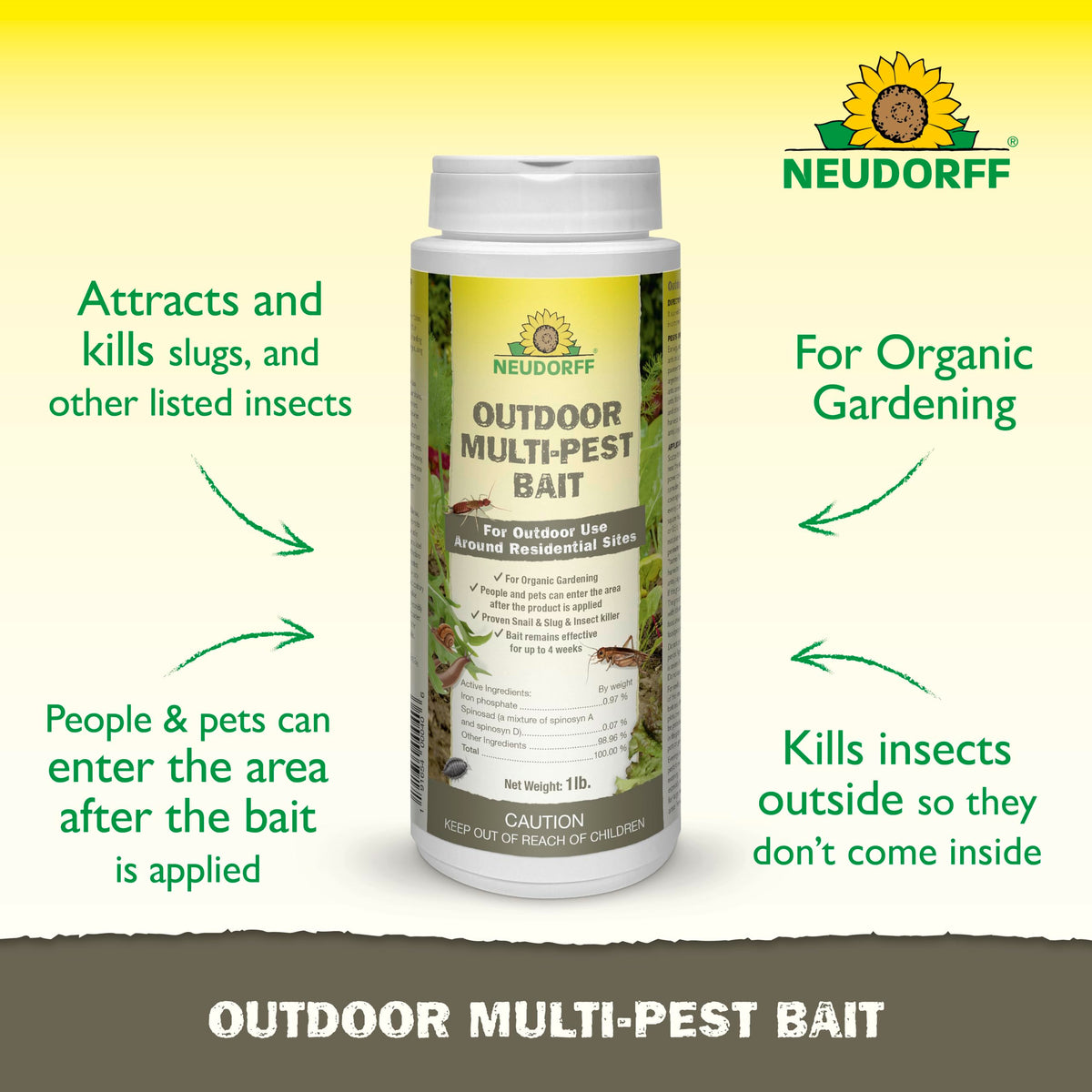 Outdoor Multi-Pest Bait 1 LB B53292