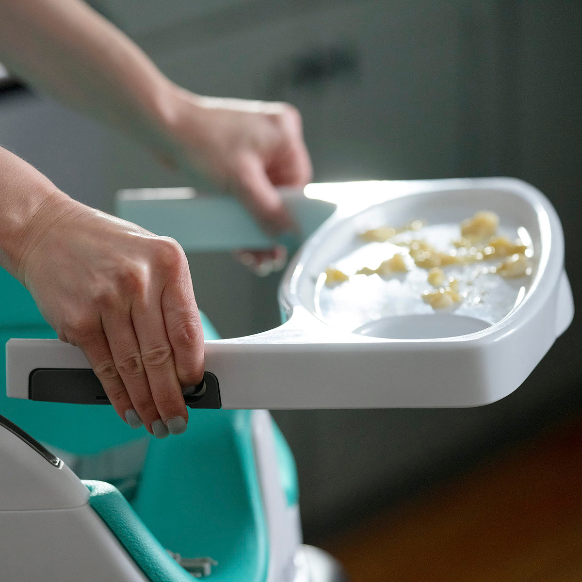 Booster Feeding & Floor Activity Seat with Self-Storing Tray B237