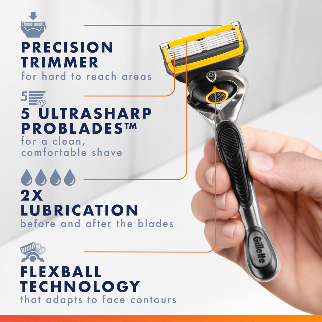 5-Blade Razor with Precision Trimmer R4441