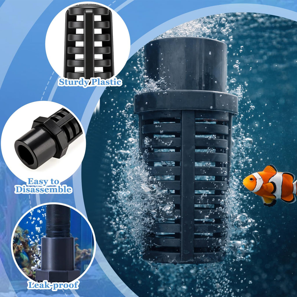 1 Inch PVC Pipe Suction Screen Strainer Aquarium Filter Intake Guard A21970