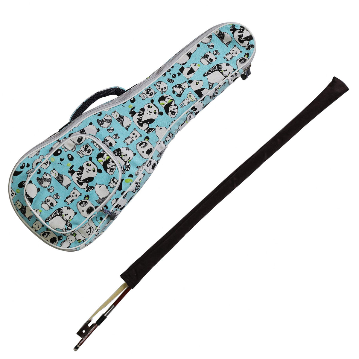 15mm Padded Cartoon Panda Violin Bag N80778