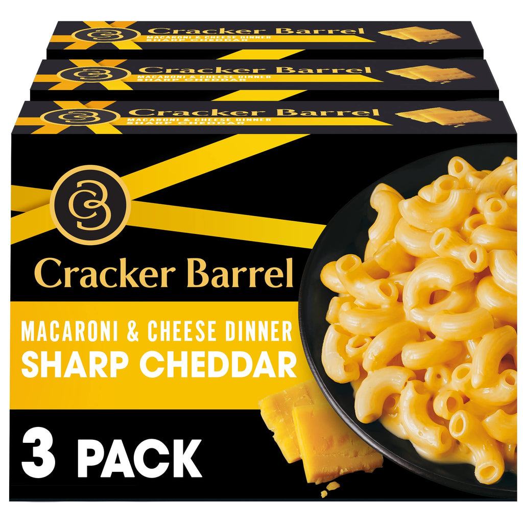Sharp Cheddar Macaroni & Cheese Dinner 3 ct C531325
