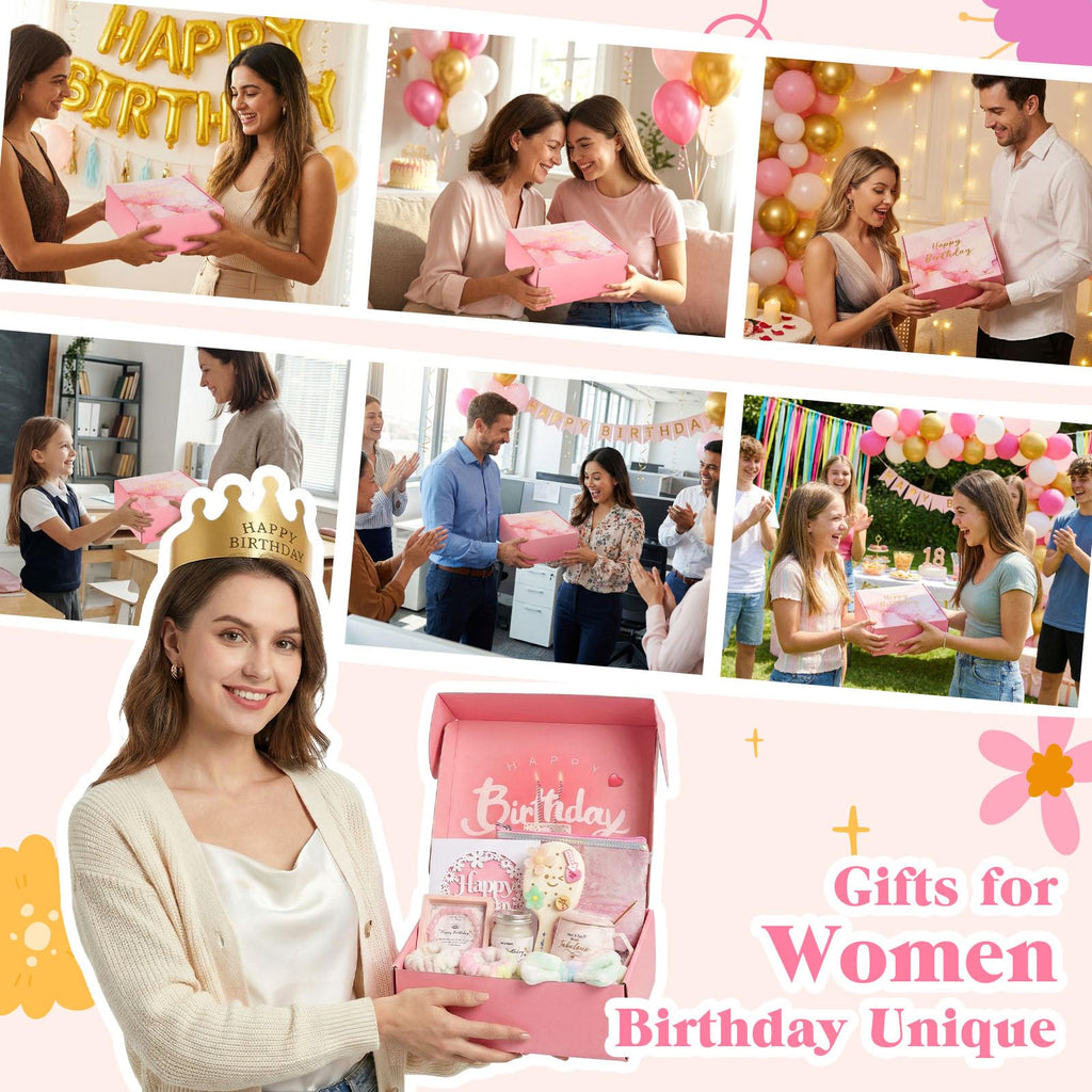 Pink Birthday Gift Box D672