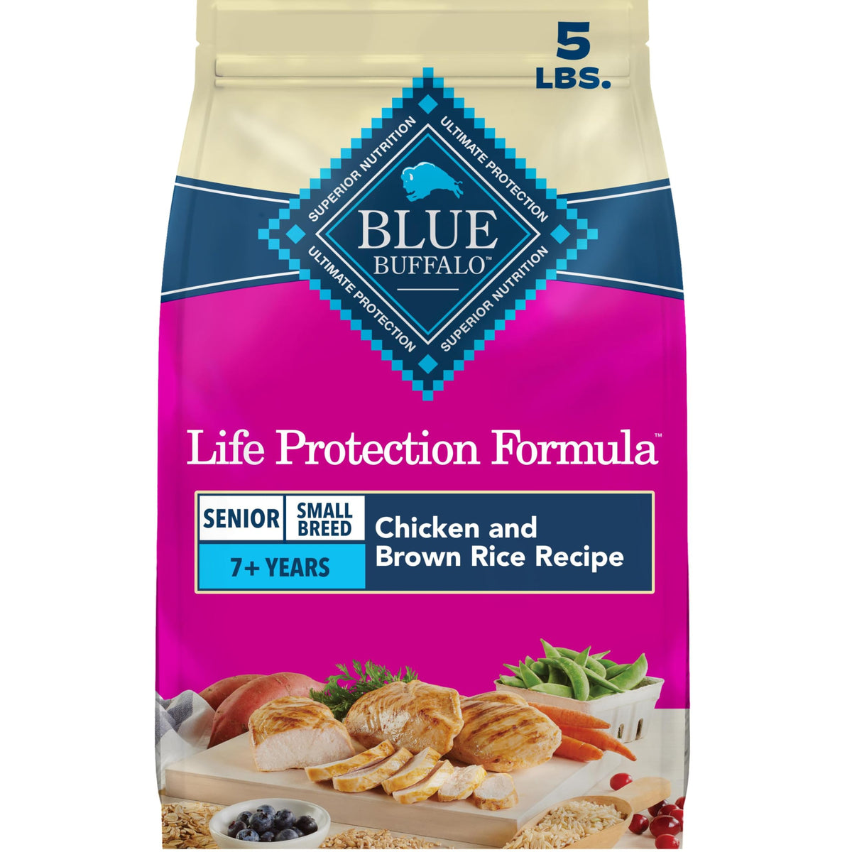 Chicken Small Senior Dog Food 5 lb U245