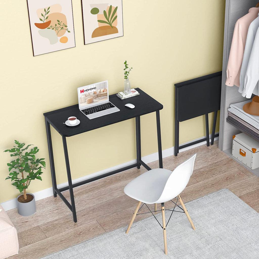 Black Folding Desk U9174
