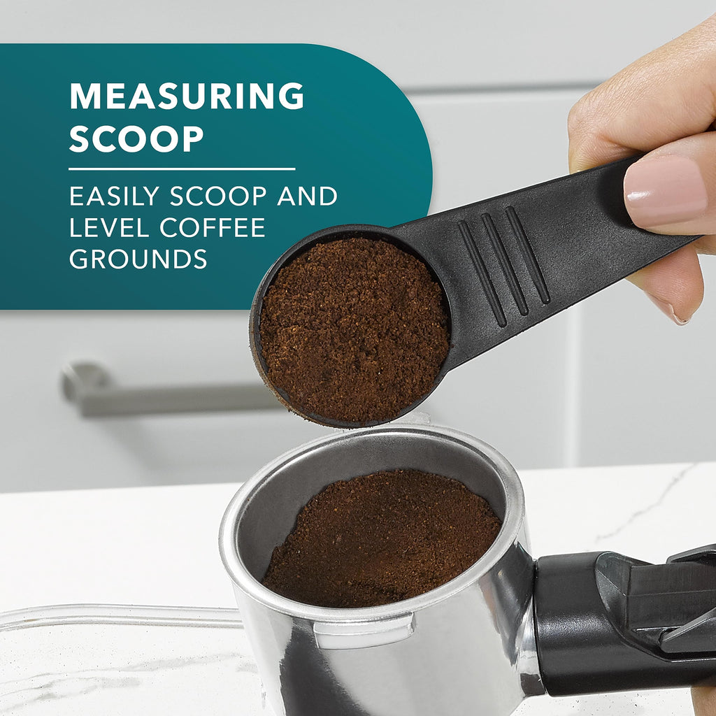 4-Shot Steam Espresso Cappuccino and Latte Maker with Stainless Steel Frothing Pitcher N2504