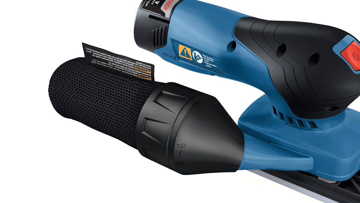 12V Brushless Orbital Finishing Sander with Dust Bag I332