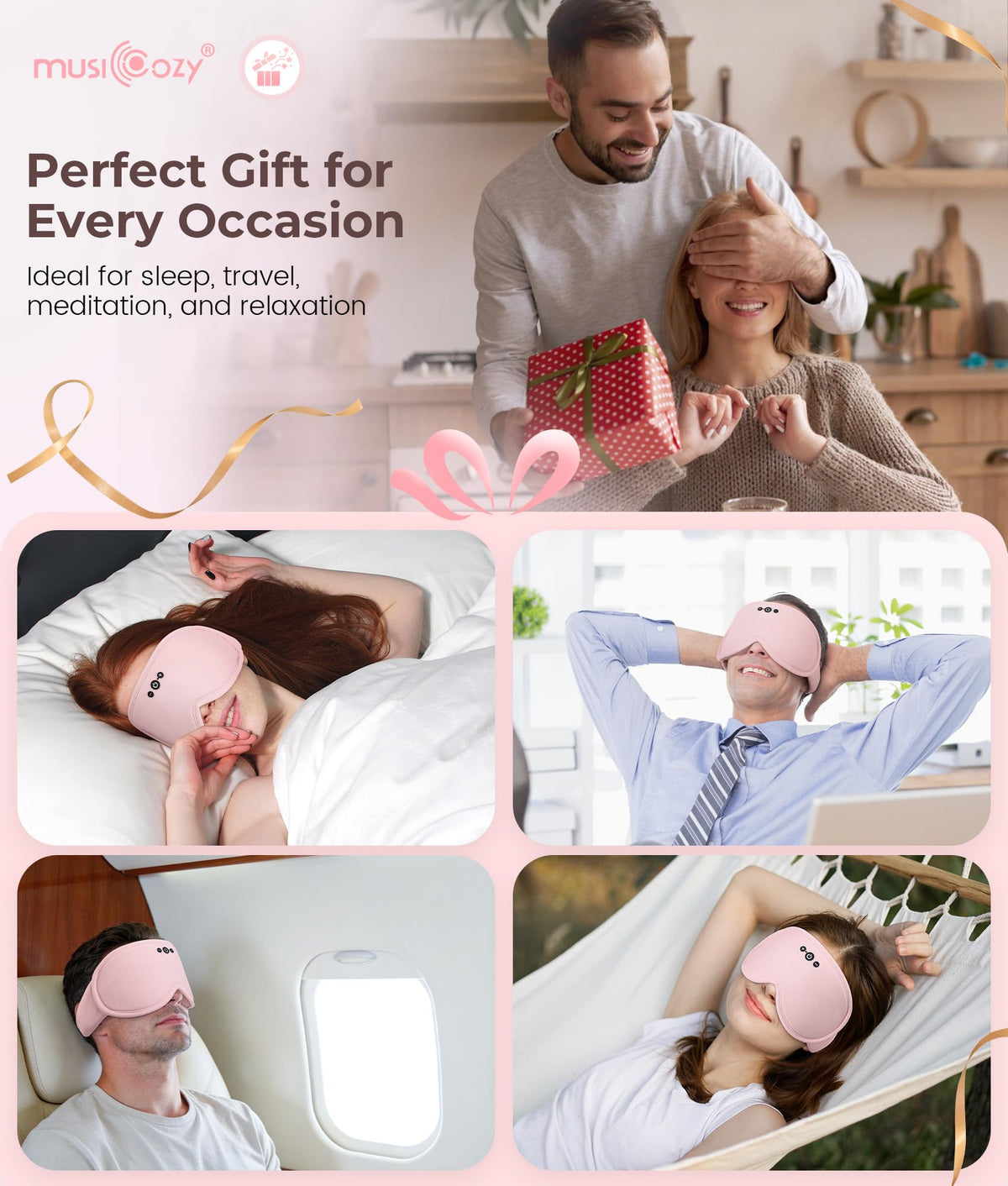 Bluetooth Sleep Mask Headphones E264141