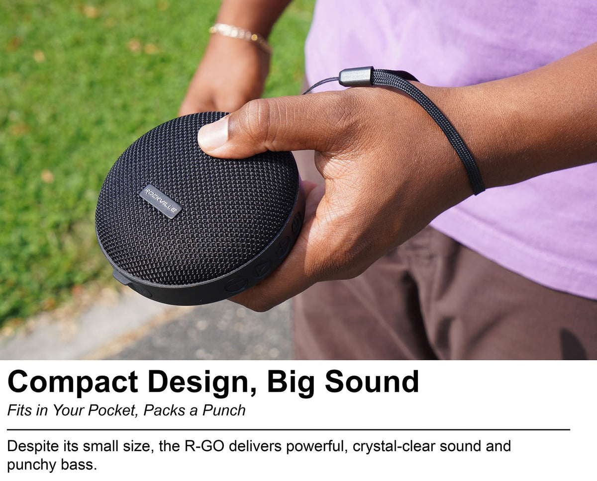 Waterproof Portable Bluetooth Speaker 2-Pack P4592