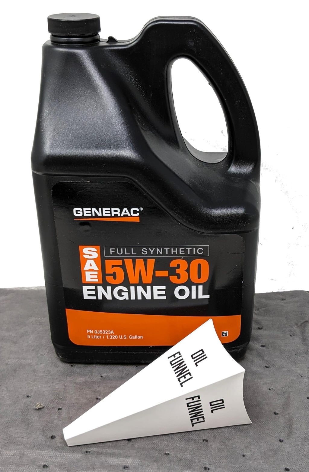 SAE 5W-30 Full Synthetic Engine Oil 5-Quart Bottle F93881