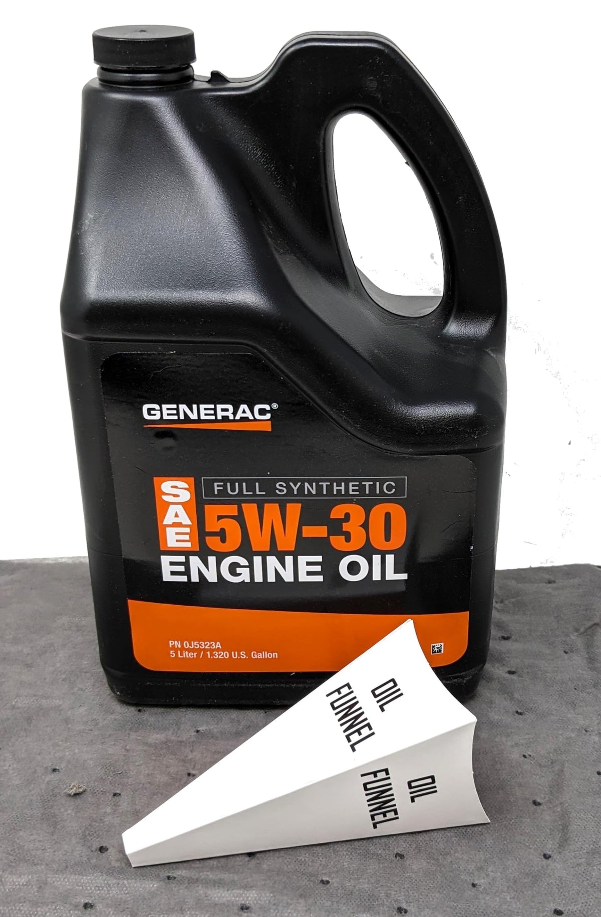 SAE 5W-30 Full Synthetic Engine Oil 5-Quart Bottle F93881