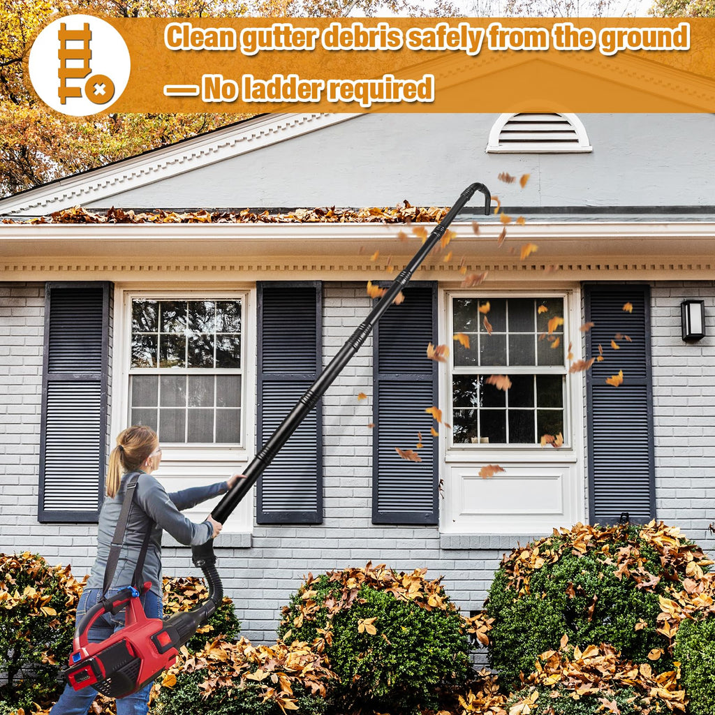 Leaf Blower Attachment with Reflector J5859
